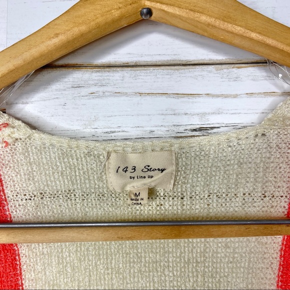 Iris Rainbow Stripe Open Cardigan - Picture 8 of 10